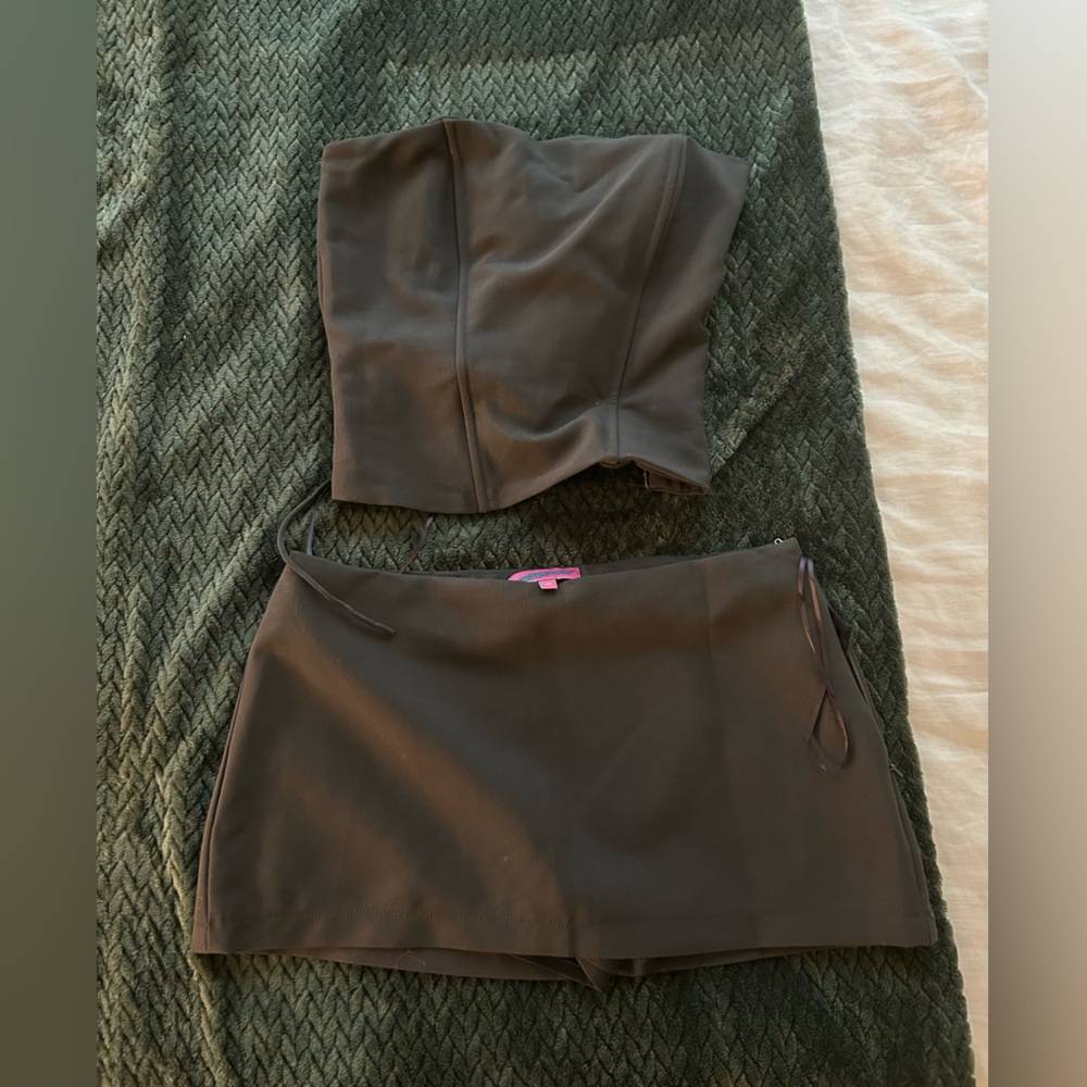 Edikted Black Two-Piece Set
